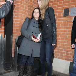 01-26 - Leaving her hotel in London - England